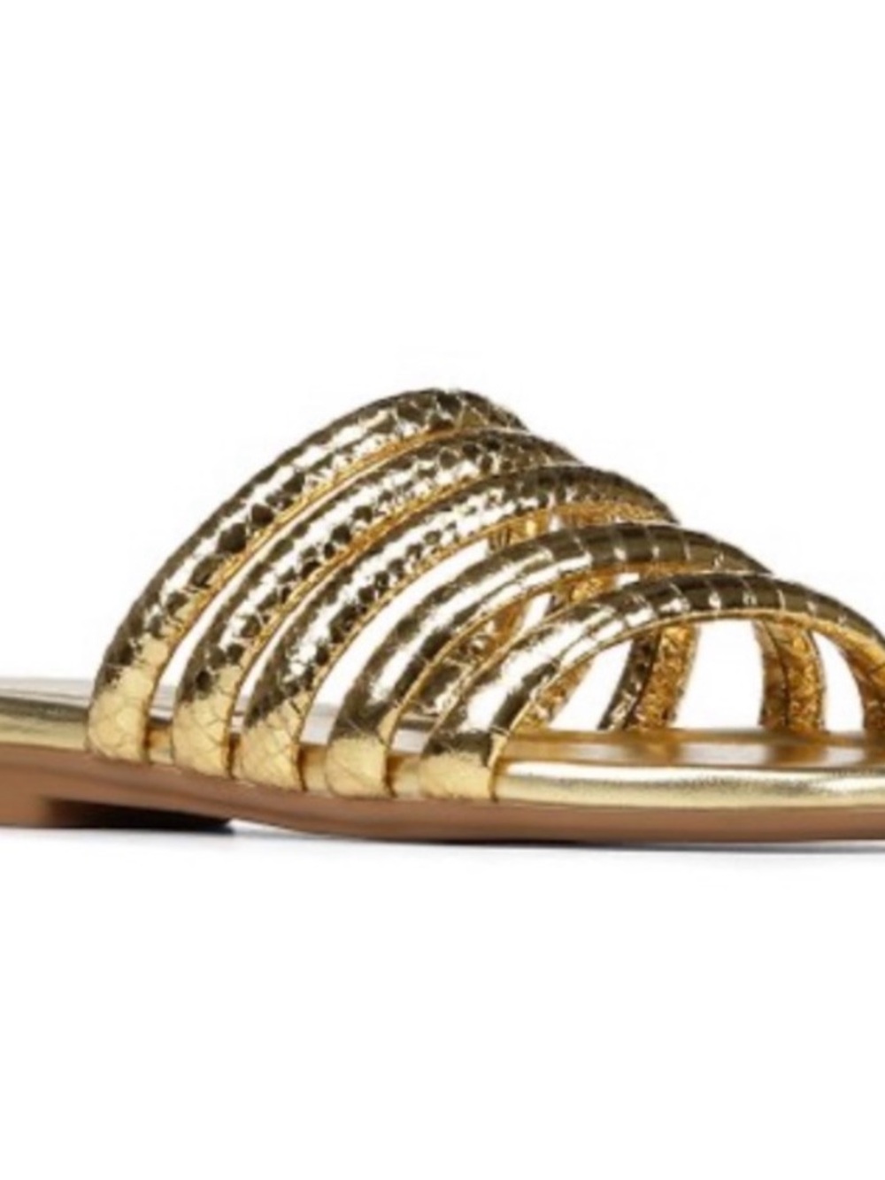Donald J Pliner Kip Banded
Python-Embossed Slide Sandal